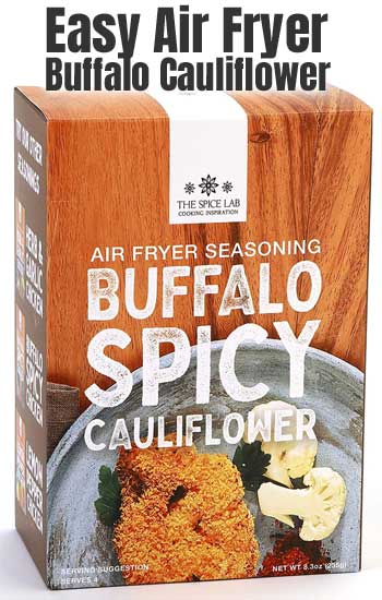 Buffalo Cauliflower Rice Air Fryer Kir Seasoning Mix