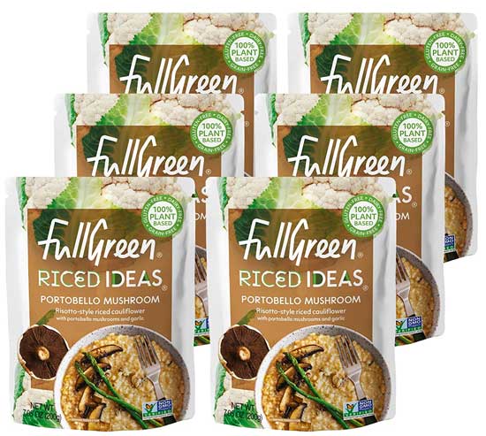 Cauliflower Rice Risotto Multi-Pack Portabella Mushroom Flavor