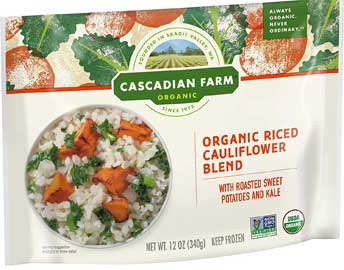 Organic Cauliflower Rice Blend with Sweet Potato and Kale