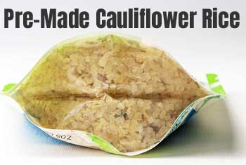 Pre-Made Cauliflower Rice in Pouch