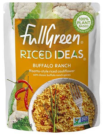 Spicy Buffalo Ranch Cauliflower Risotto in Pouch